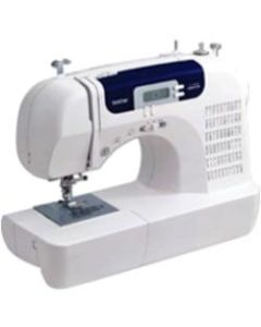 Brother CS-6000i Electric Sewing Machine - Horizontal Bobbin System - 60 Built-In Stitches - Automatic Threading