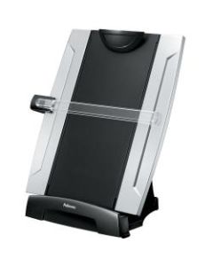Fellowes Office Suites Desktop Copyholder With Memo Board, Black/Silver