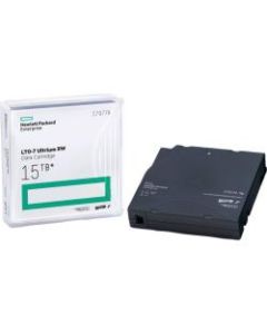 HPE 15TB E LTO Ultrium Cartridge - LTO-7 - Rewritable - 6.25 TB (Native) / 15 TB (Compressed) - 2775.59 ft Tape Length - 315 MB/s Native Data Transfer Rate - 750 MB/s Compressed Data Transfer Rate - 1 Pack