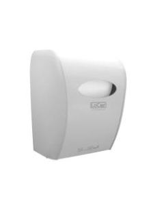 Solaris Paper LoCor Wall-Mount Mechanical Paper Towel Dispenser, White
