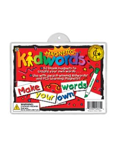 Barker Creek Magnets, Magnetic Kidwords, Make Your Own Words Set, Grades Pre-K+, Pack Of 56