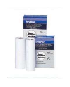 Brother High-Sensitivity ThermaPlus Fax Paper, 1in Core, 8 1/2in x 98ft, Box Of 2 Rolls