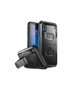 i-Blason ArmorBox Dual Layer - Protective case for cell phone - rugged - black - for Apple iPhone XR
