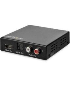 StarTech.com 4K HDMI Audio Extractor with 40K 60Hz Support - HDMI Audio De-embedder - HDR - Toslink Optical Audio