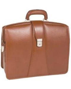 McKlein Harrison Leather Briefcase, Brown