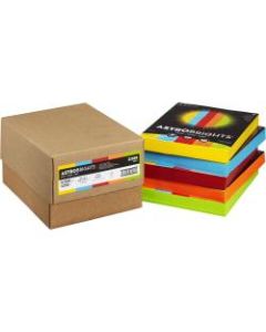 Astrobrights Laser/Inkjet Print Copy And Multi-Use Paper, Letter Size (8 1/2in x 11in), 24 Lb, Assorted Colors, Carton Of 1250 Sheets