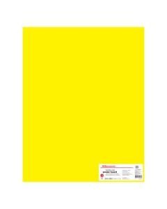 Office Depot Brand Dual Color Poster Board, 22in x 28in, Red & Yellow, Pack Of 3