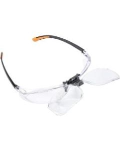 Carson VM-20 Safety Glasses - Diopter Lens, Scratch Resistant, Impact Resistant, UV Resistant - Eye Protection - Polycarbonate Lens