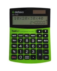 Datexx TrackBack DD-7422 2-Line Desktop Financial Calculator