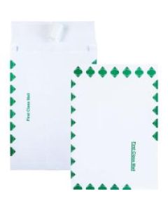 Quality Park SHIP-lite 1st Class 10in x 10in x 1-1/2in Expansion Envelopes, Self-Adhesive Closure, White, Pack Of 100