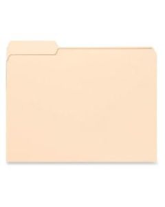 Nature Saver 1/3-Cut Manila File Folders, Letter Size, Box Of 100