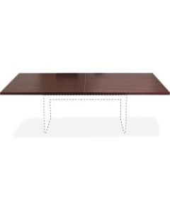 Lorell Chateau Series Rectangular Conference Table Top, 8ftW, Mahogany