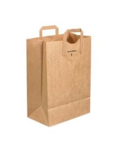 Partners Brand Flat Handle Grocery Bags 12in x 7in x 17in, Case of 300