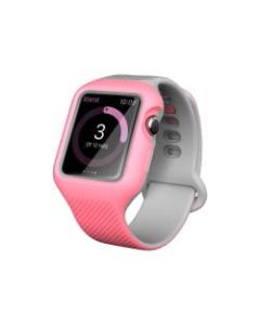 i-Blason Unity Wristband Case - Wrist pack for smart watch - thermoplastic polyurethane (TPU) - pink - for Apple Watch (42 mm, 44 mm)