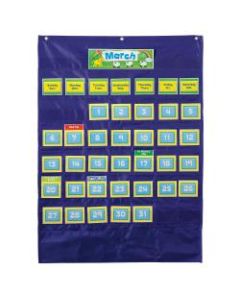 Carson-Dellosa Deluxe Calendar Pocket Chart, All Grades, 25in x 35in