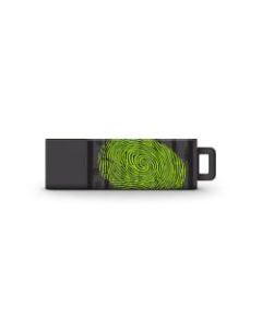 Centon Macbeth USB 2.0 Flash Drive, Pro2, 16GB, Busted Green, DSPTM16GB-BG