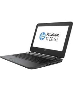 HP ProBook 11 EE G2 11.6in Touchscreen Netbook - 1366 x 768 - Intel Celeron 3855U Dual-core (2 Core) 1.60 GHz - 4 GB RAM - 500 GB HDD - Windows 10 Pro - Intel HD Graphics 510 - 9.75 Hour Battery Run Time - IEEE 802.11a/b/g/n/ac Wireless LAN Standard