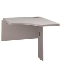 Bush Business Furniture Office Advantage Transitional Bridge, 30inW, Pewter, Standard Delivery
