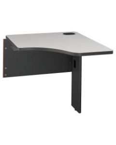 Bush Business Furniture Office Advantage Transitional Bridge, 30inW, Slate, Standard Delivery
