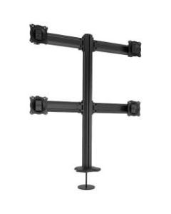 Chief KONTOUR K3G220B Desk Mount for Flat Panel Display - Black - Adjustable Height - 24in Screen Support - 60 lb Load Capacity
