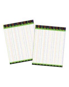 Barker Creek Computer Paper, Letter Paper Size, 60 Lb, Neon Stripe, 100 Sheets