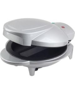Brentwood TS-255 Non-Stick Electric Omelet Maker - 2 Omelet - Silver