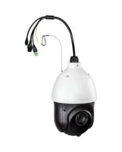TRENDnet Indoor Outdoor 2MP 1080p PoE+ IR PTZ Speed Dome Network Camera, 20x Optical Zoom, Auto-Focus, Auto-Iris, IP66 Housing, Night Vision Up To 100m (328 ft.), White, TV-IP440PI - Indoor/Outdoor 2MP 1080p PoE+ IR PTZ Speed Dome Camera