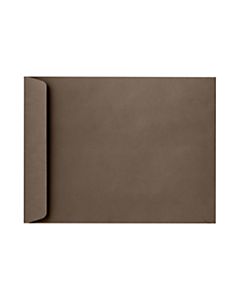 LUX Open-End 9in x 12in Envelopes, Peel & Press Closure, Chocolate Brown, Pack Of 250