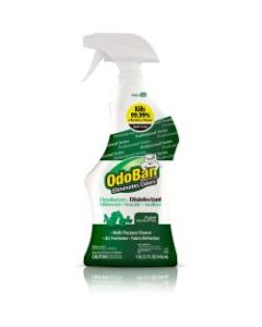 OdoBan Eucalyptus Deodorizer Disinfectant Spray - Ready-To-Use Spray - 32 fl oz (1 quart) - Eucalyptus Scent - 12 / Carton - Green