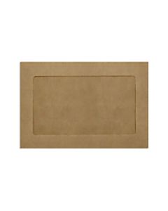 LUX #6 1/2 Full-Face Window Envelopes, Middle Window, Gummed Seal, Grocery Bag, Pack Of 250