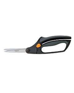 Fiskars Easy Action Scissors, 8in, Gray, Pointed