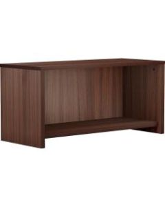 Lorell Essentials 36inW Wall Hutch, Weathered Charcoal