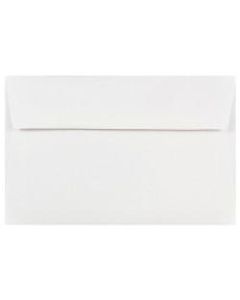JAM Paper Booklet Envelopes, A9, Gummed Seal, White, Pack Of 100 Envelopes