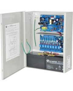Altronix AL400ULACMCB Proprietary Power Supply - Wall Mount - 110 V AC Input - 12 V DC @ 4 A, 24 V DC @ 3 A Output - 8 +12V Rails