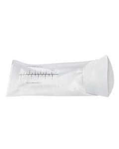 Medline Emesis Bags, Graduated, 1/20in x 5 1/2in x 7 1/2in, Clear, 100 Bags Per Pack, Case Of 5 Packs