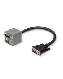 Belkin Dual Link Cable Adapter - DVI-I Video, HD-15 Female VGA, DVI-D Female Digital Video - 0.3m - DVI-I Video, HD-15 Female VGA, DVI-D Female Digital Video - 1ft