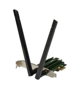 StarTech.com PCI Express AC1200 Dual Band Wireless-AC Network Adapter - PCIe 802.11ac WiFi Card - Add high speed 802.11ac WiFi connectivity to a desktop PC through a PCI Express slot with dual band 2.4 / 5GHz frequencies and up to 867Mbps