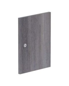 Lorell Locker Door, Cubby, 15-3/4inH x 11-3/4inW x 3/4inD, Weathered Charcoal