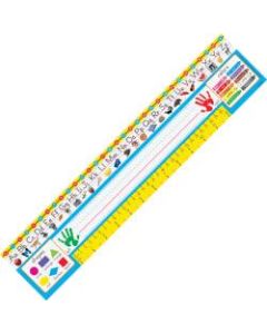 Trend PreK-1 Desk Toppers Reference Name Plates - 3.75in Height x 18in Width x 16in Length - 36 / Pack