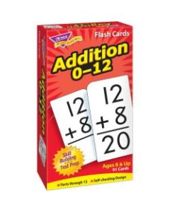 Trend Skill Drill Flash Cards, Addition, Set Of 91