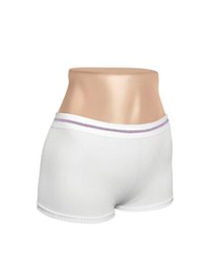 Medline Maternity Knit Underpants, Large/X-Large, White, Case Of 100