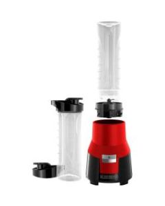 Black & Decker FusionBlade Personal Blender - 275 W - 20 fl oz - 3 Speed Setting(s) - Stainless Steel, Plastic - Red