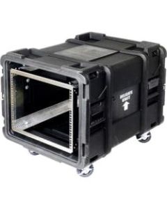 Rack Solutions 6U, 29in Deep - Transport Case Rack - External Dimensions: 26in Width x 41.5in Depth x 18.5in Height - 299.83 lb - Latching Closure - Aluminum, Steel, Plastic - For Server, Storage, Audio/Video System, Ethernet Switch