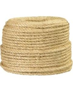 Office Depot Brand Sisal Rope, 385 Lb, 1/4in x 1,500ft, Natural