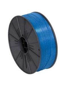 Partners Brand Plastic Twist Tie Spool, 5/32in x 7,000ft, Blue