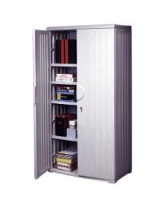 Iceberg OfficeWorks Storage Cabinet, 72inH x 36inW, Platinum