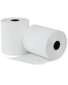uAccept POS Thermal Paper, 3 1/8in x 220ft, 1-Ply, White, Pack Of 3