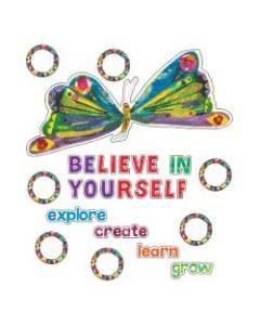 Carson-Dellosa Very Hungry Caterpillar Believe In Yourself Bulletin Board Set