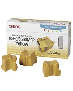 Xerox 108R00725 Yellow Solid Ink Sticks, Pack Of 3