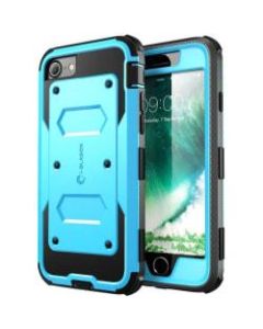 i-Blason Armorbox Carrying Case (Holster) Apple iPhone 8 Smartphone - Blue - Drop Resistant - Polycarbonate, Thermoplastic Polyurethane (TPU)